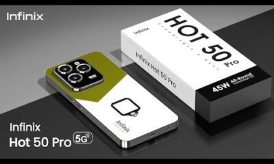 धमाकेदार Infinix HOT 50 Pro 5G - शानदार 5G परफॉर्मेंस और मस्त कैमरा केवल 6,xxx में!