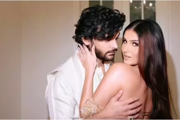 Tara Sutaria Shines in a Golden Saree, While Boyfriend Veer Pahariya Stays Close During Diwali Festivities – Check Out the Photos