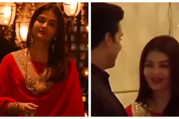 Unpublished footage of Aishwarya Rai showcasing her Karwa Chauth appearance with Abhishek Bachchan becomes a sensation online.
