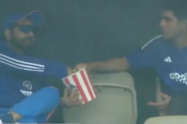 ‘No Popcorn for Him!’ – Abhishek Nayar’s Hilarious Response to Rohit Sharma Snacking During Rain Delay | Cricket News