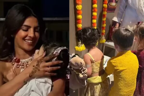 Priyanka Chopra Shares Cute Photo of Malti’s Vibrant Diwali Celebration