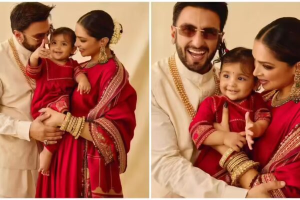 Deepika Padukone and Ranveer Singh unveil their daughter Dua to the public on Diwali, receiving an outpouring of love and blessings from fans.